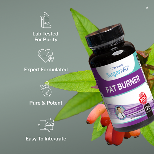 SugarMD Weight Loss Formula Fat Burner - 120 Capsules NEW FORMULA